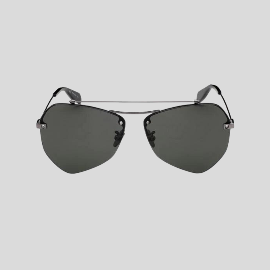 Buy Alexander Mcqueen Sunglasses 0372S 001 59 | GEM OPTICIANS – GEM  Opticians