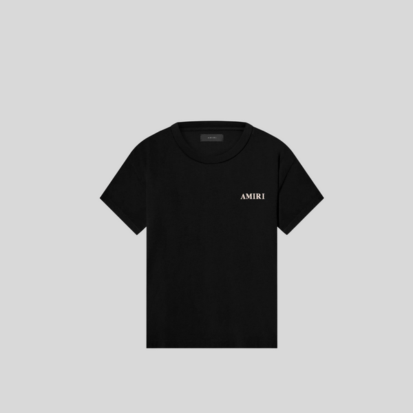 AMIRI Black 'Puff' Logo T-Shirt - NOBLEMARS