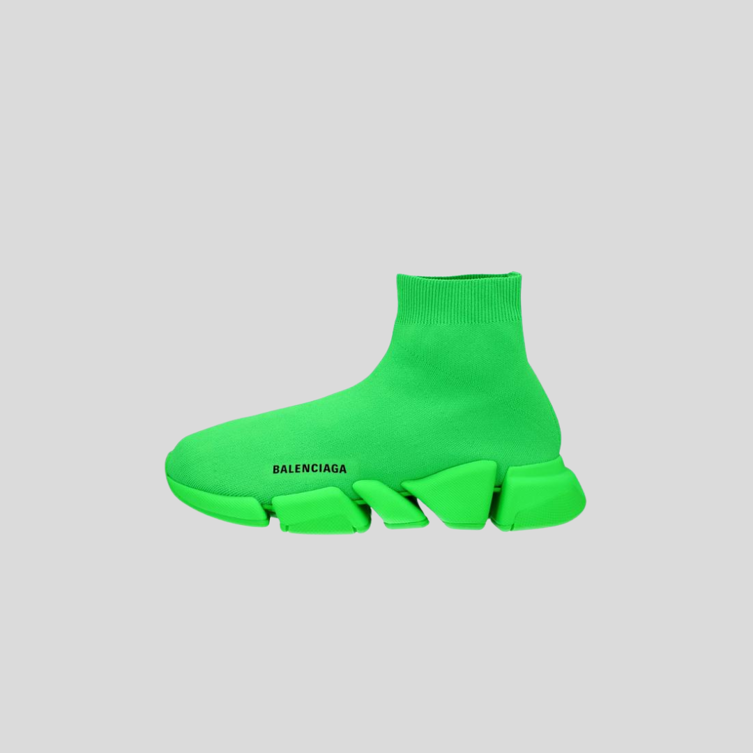 Balenciaga Green Speed 2.0 in Sneakers