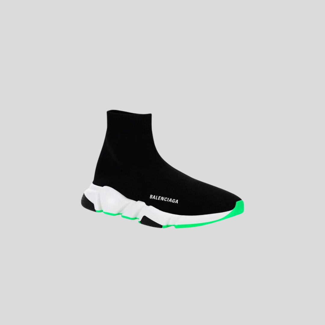 Balenciaga Black Summer Speed Long Sneakers