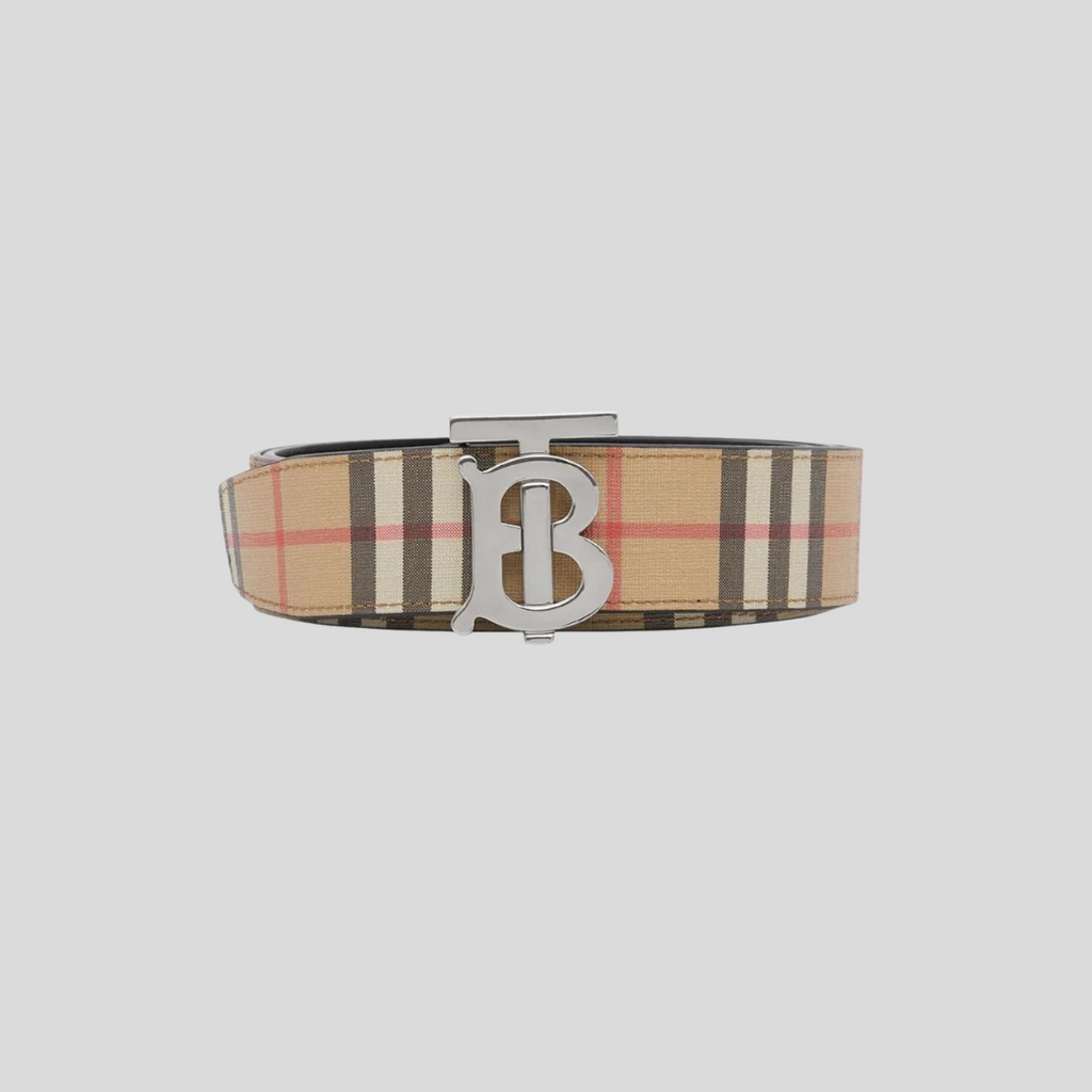 Burberry Monogram-Buckle Belt