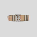 Burberry monogram-buckle belt