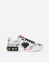 Dolce & Gabbana Printed calfskin Portofino sneakers