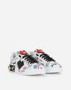 Dolce & Gabbana Printed calfskin Portofino sneakers