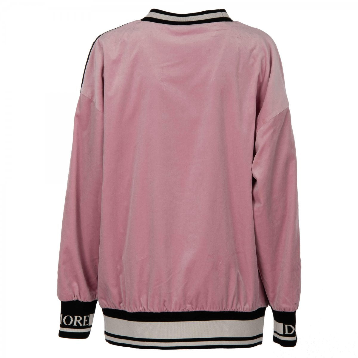 Dolce & Gabbana Pink Angel Crown Embroidery Sweater