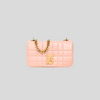 Burberry Pink Lola Mini Quilted Shoulder Bag