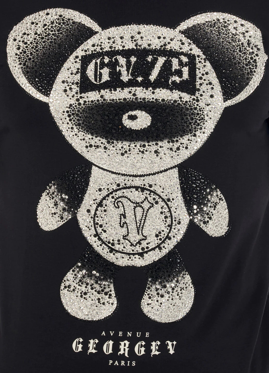 Avenue George V Paris Black GV2506 T-Shirt