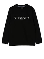 Givenchy Kids logo-print long-sleeve sweatshirt