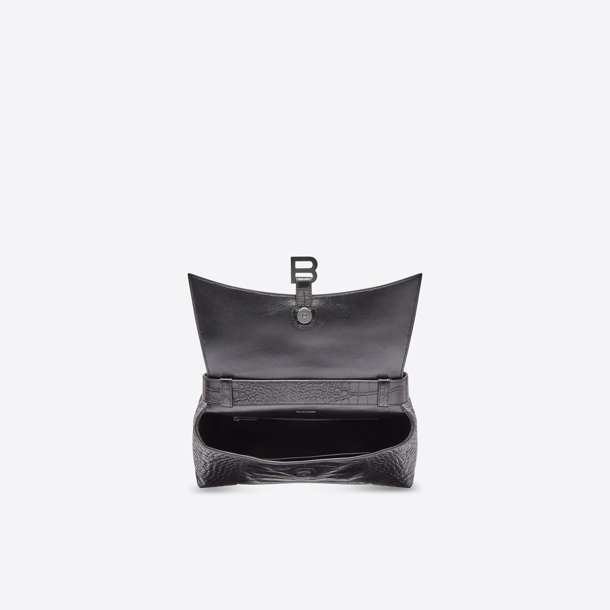 Balenciaga Black Downtown Shoulder Bag