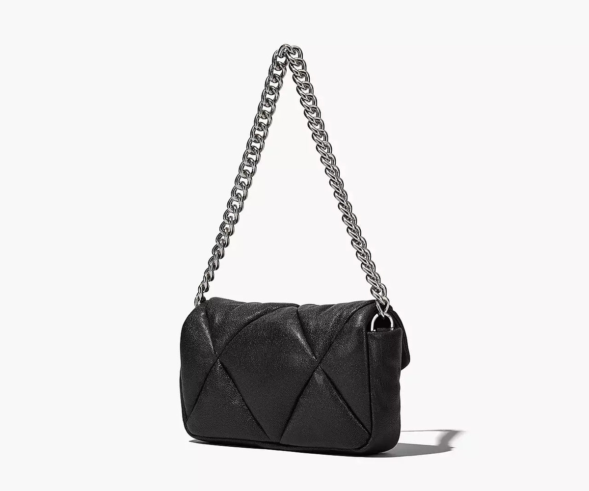 Marc Jacobs Black Puffy Diamond Quilted Shoulder Bag
