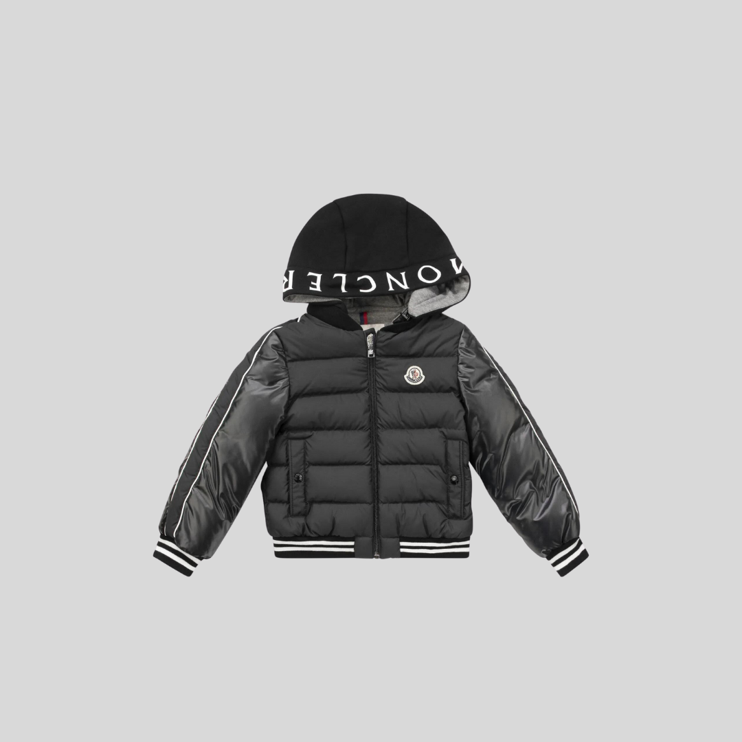 Moncler Black Enfant Padded Jacket