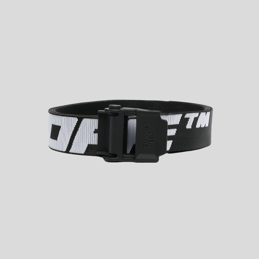 Off-White Black and White 2.0 Industrial Belt Off-White