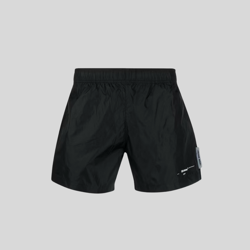Off-White Logo Swim Shorts