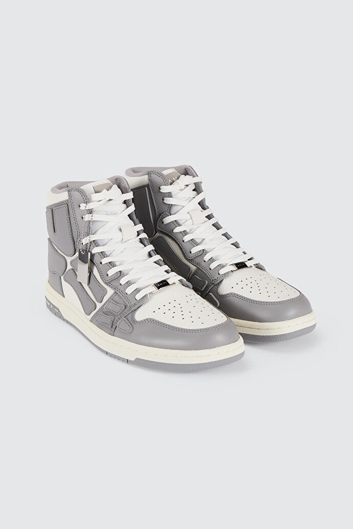 Amiri Grey Skel High-Top Sneakers