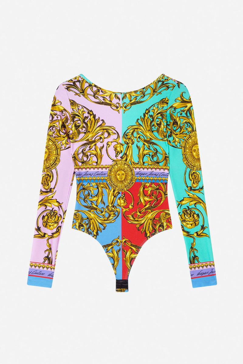Versace Jeans Couture Garland Printed Bodysuit
