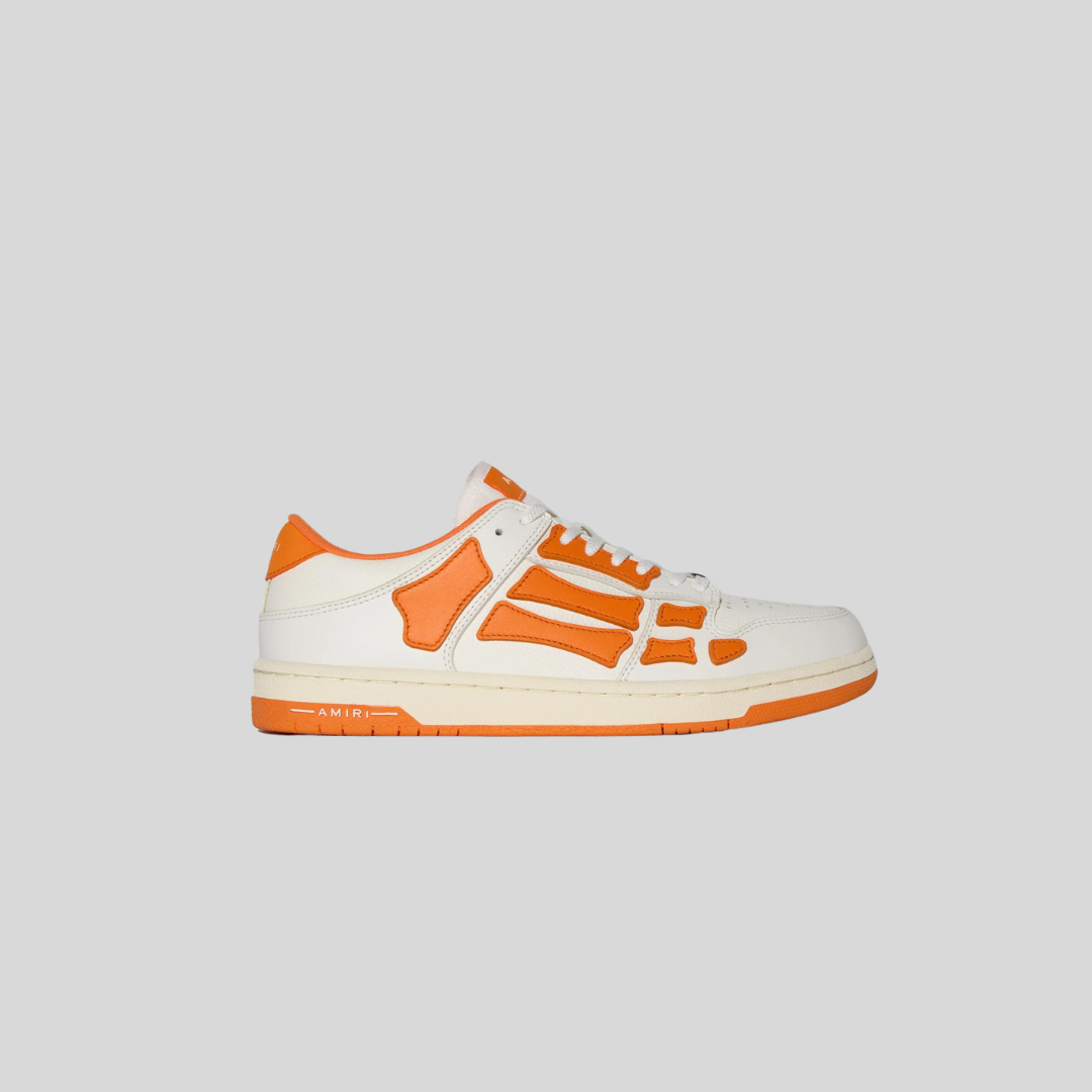 Amiri Orange Skel Top-Low Sneakers
