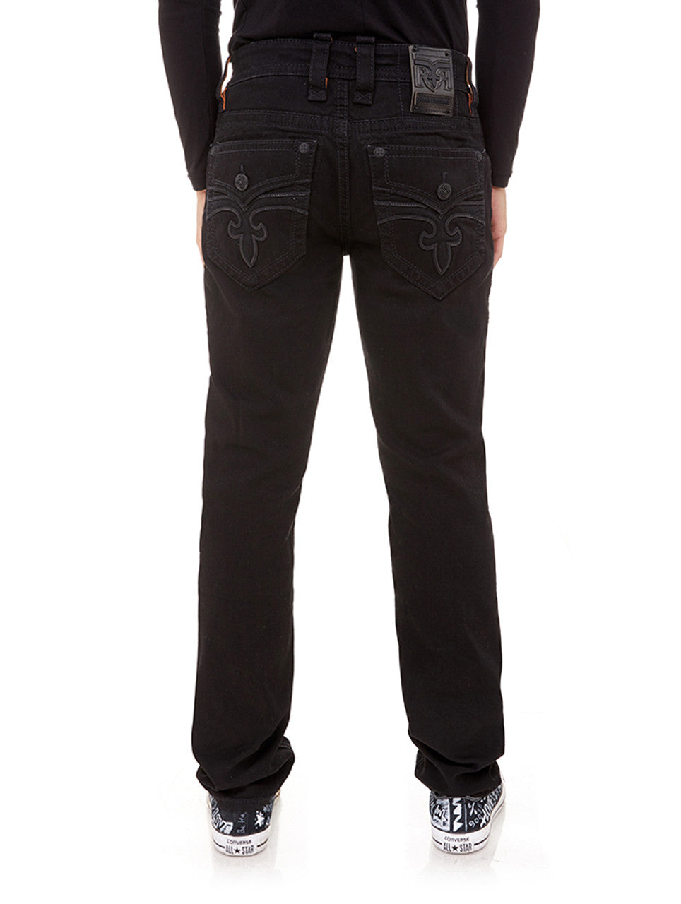 Rock Revival Black Arther Alt Straight Jeans