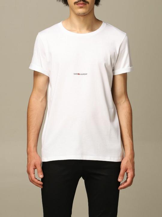Yves Saint Laurent White Logo T-Shirt