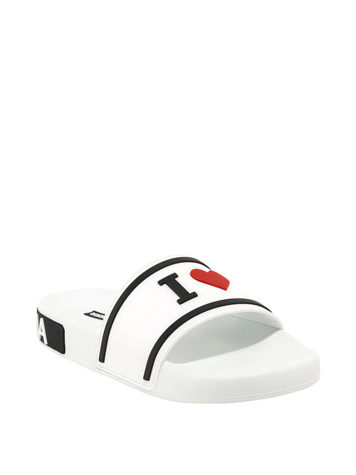 Dolce & Gabbana Flip-Flops in White