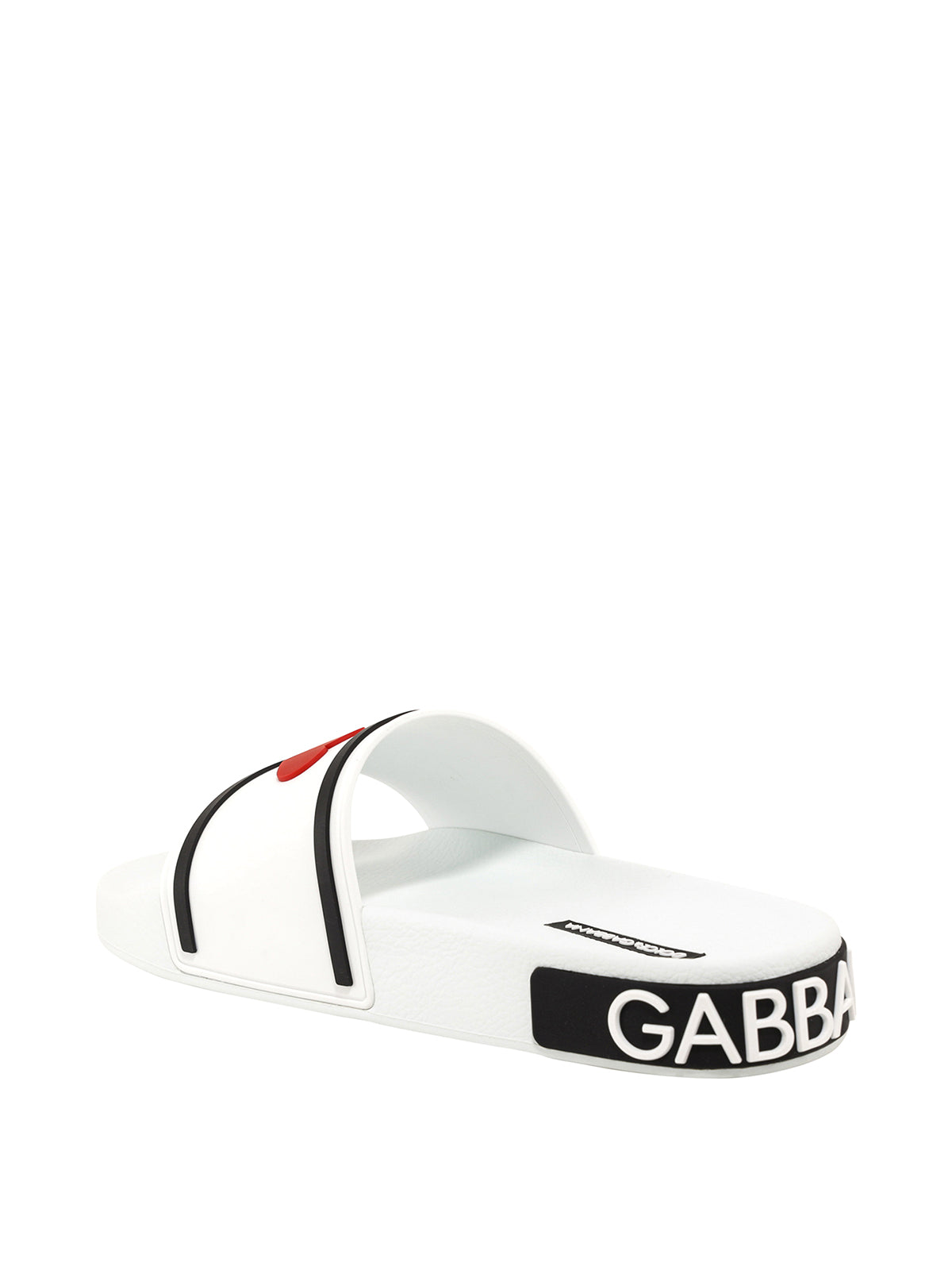 White Dolce & Gabbana Slides: Shop at ICETIME LUXE