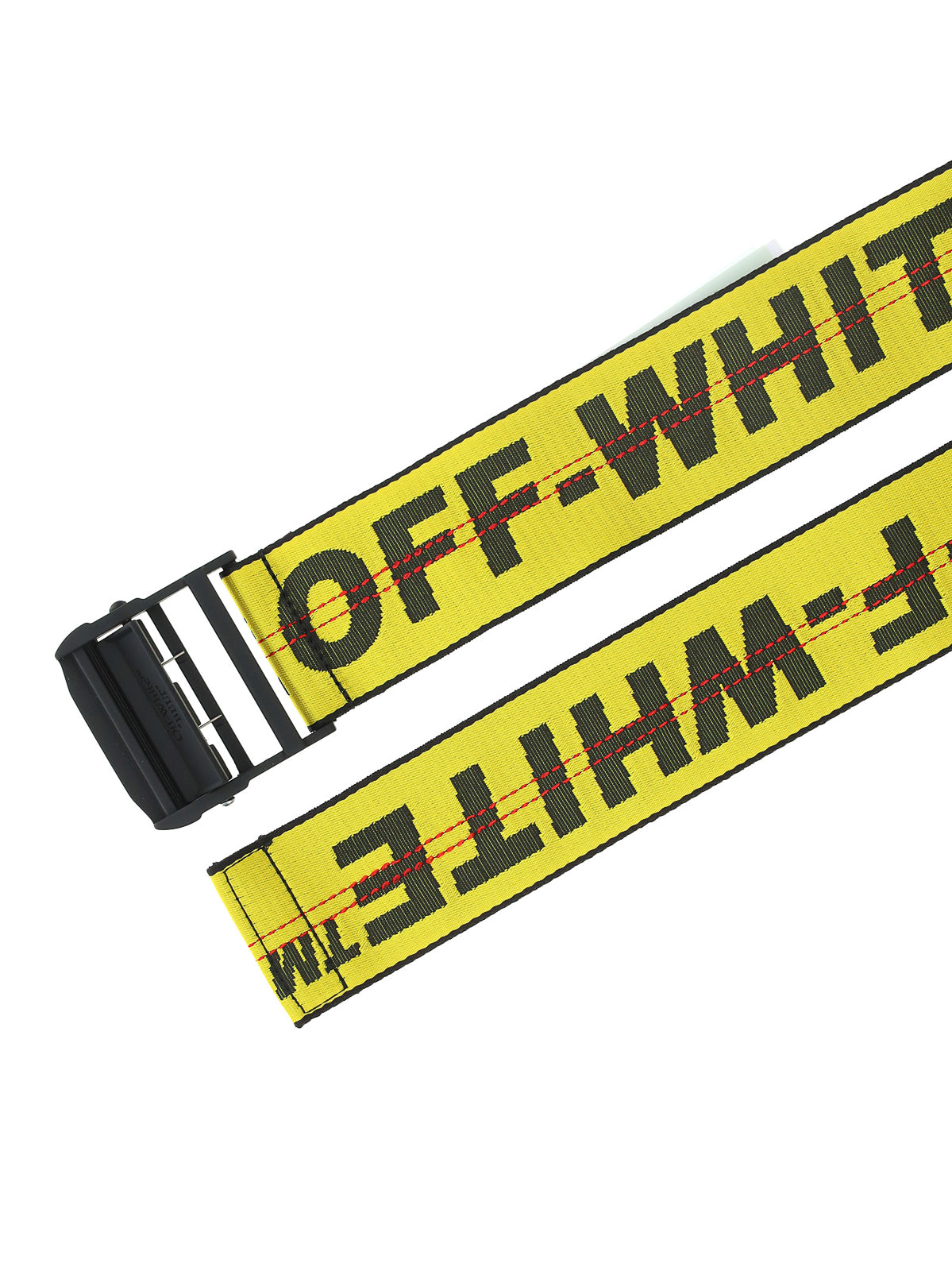 Off-White Yellow Industrial Luggage Belt