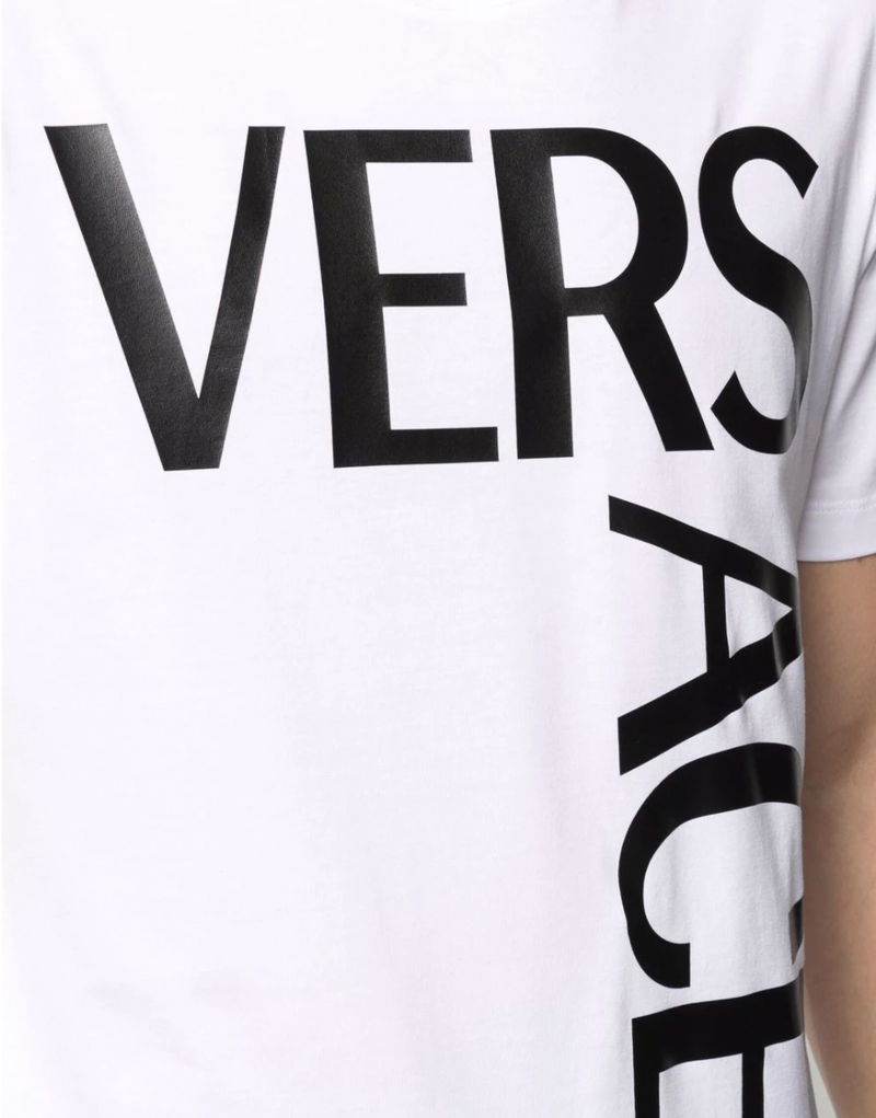Versace Logo-print slim-fit T-shirt
