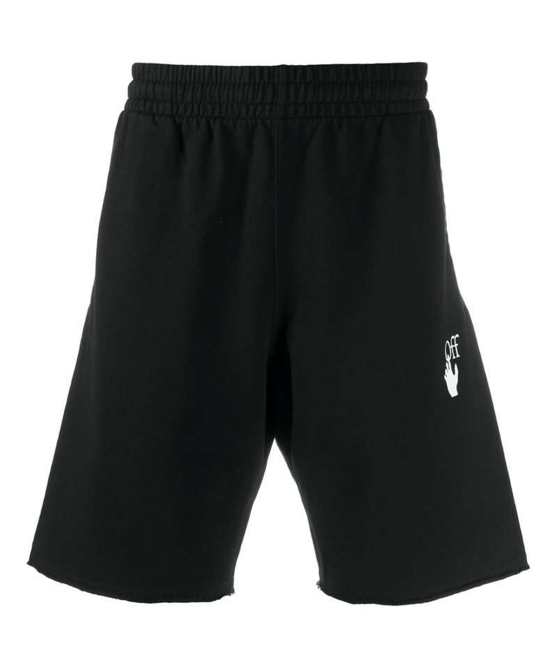 Off White Diag stripe sweat shorts