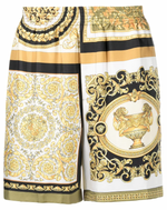 Versace Barocco Mosaic Animalier Shorts