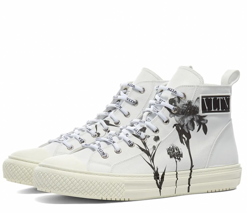 Valentino Flower Printed Sneaker