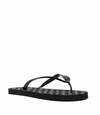 Philipp Plein logo-print flip flops