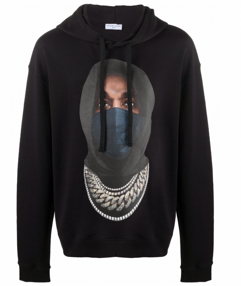  Graphic-Print Hoodie Sweatshirt