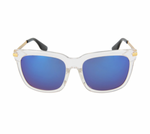 Alexander McQueen Crystal Square Sunglasses