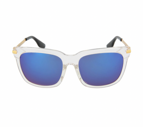 Alexander McQueen Crystal Square Sunglasses