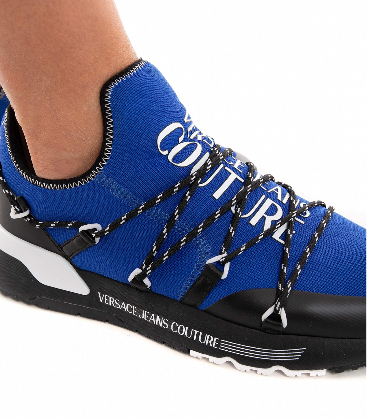 Versace Jeans Couture Blue Dynamic Sneakers
