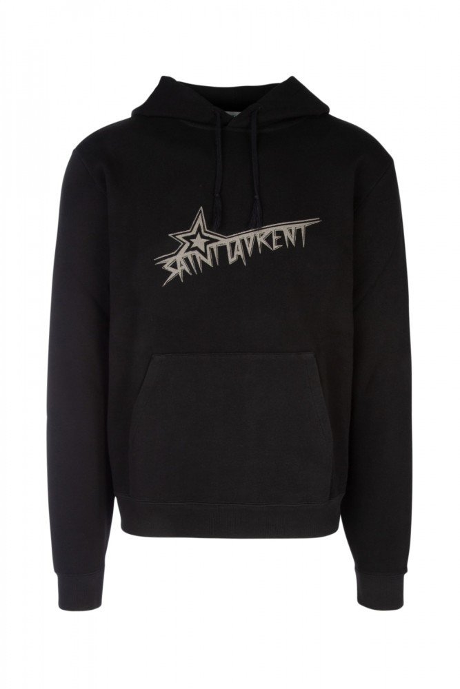 Yves Saint Laurent Black Sweatshirt