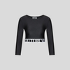 Versace Jeans Couture Black Fitted Blouse