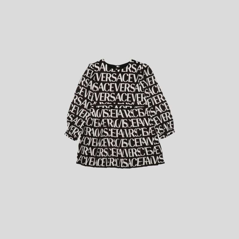 Versace Kids Logo Monogam Dress