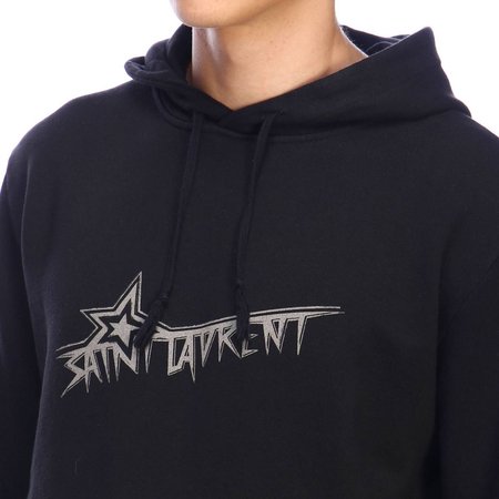 Yves Saint Laurent Black Sweatshirt