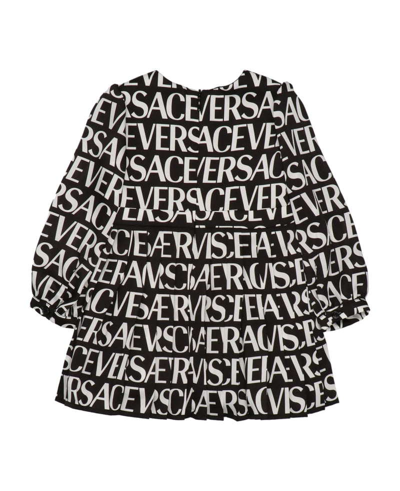 Versace Kids Logo Monogam Dress