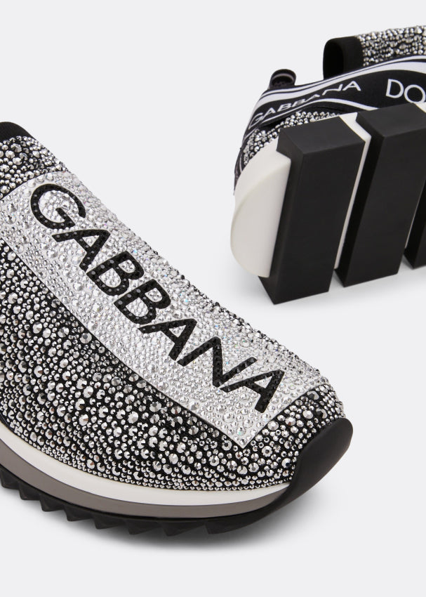 Dolce & Gabbana Black Sorrento Sneakers – ICETIME LUXE