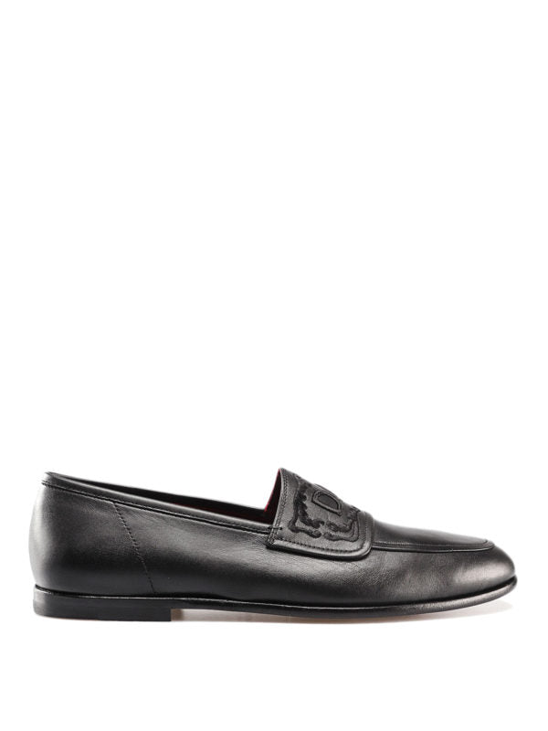 Dolce & Gabbana Polished Leather Loafers