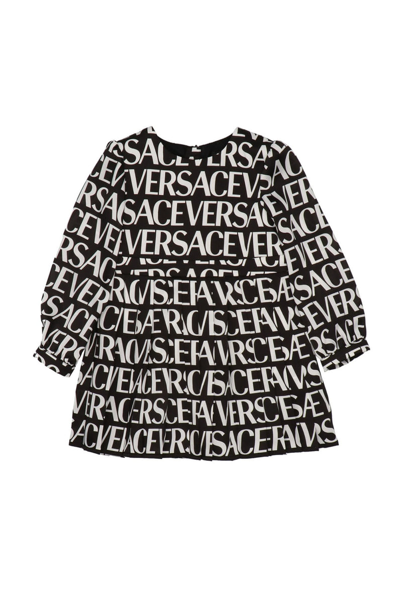 Versace Kids Logo Monogam Dress