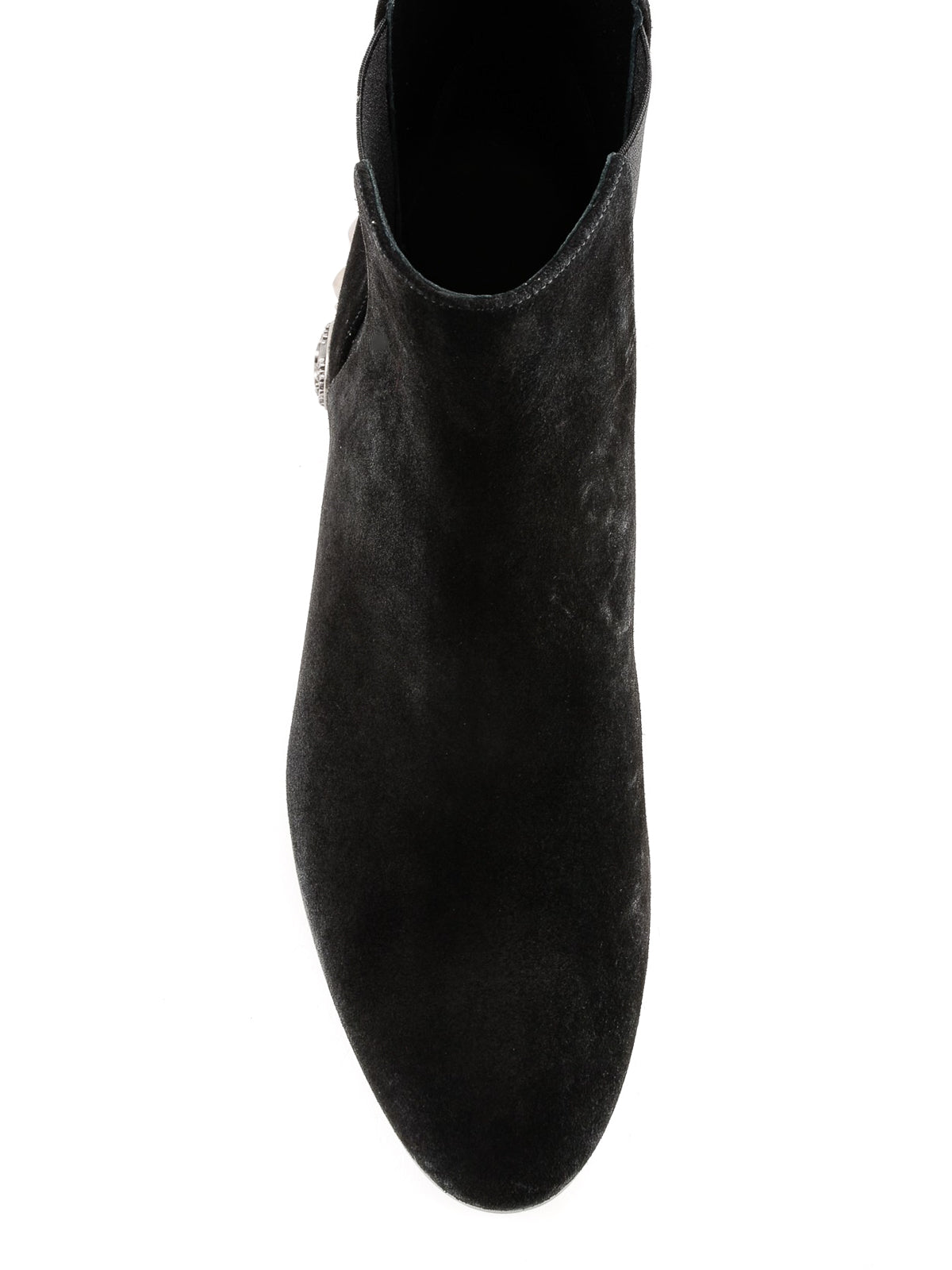 Dolce & Gabbana Black Studded Ankle Boots