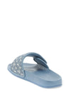 Jimmy Choo Fitz Logo Embossed Slides