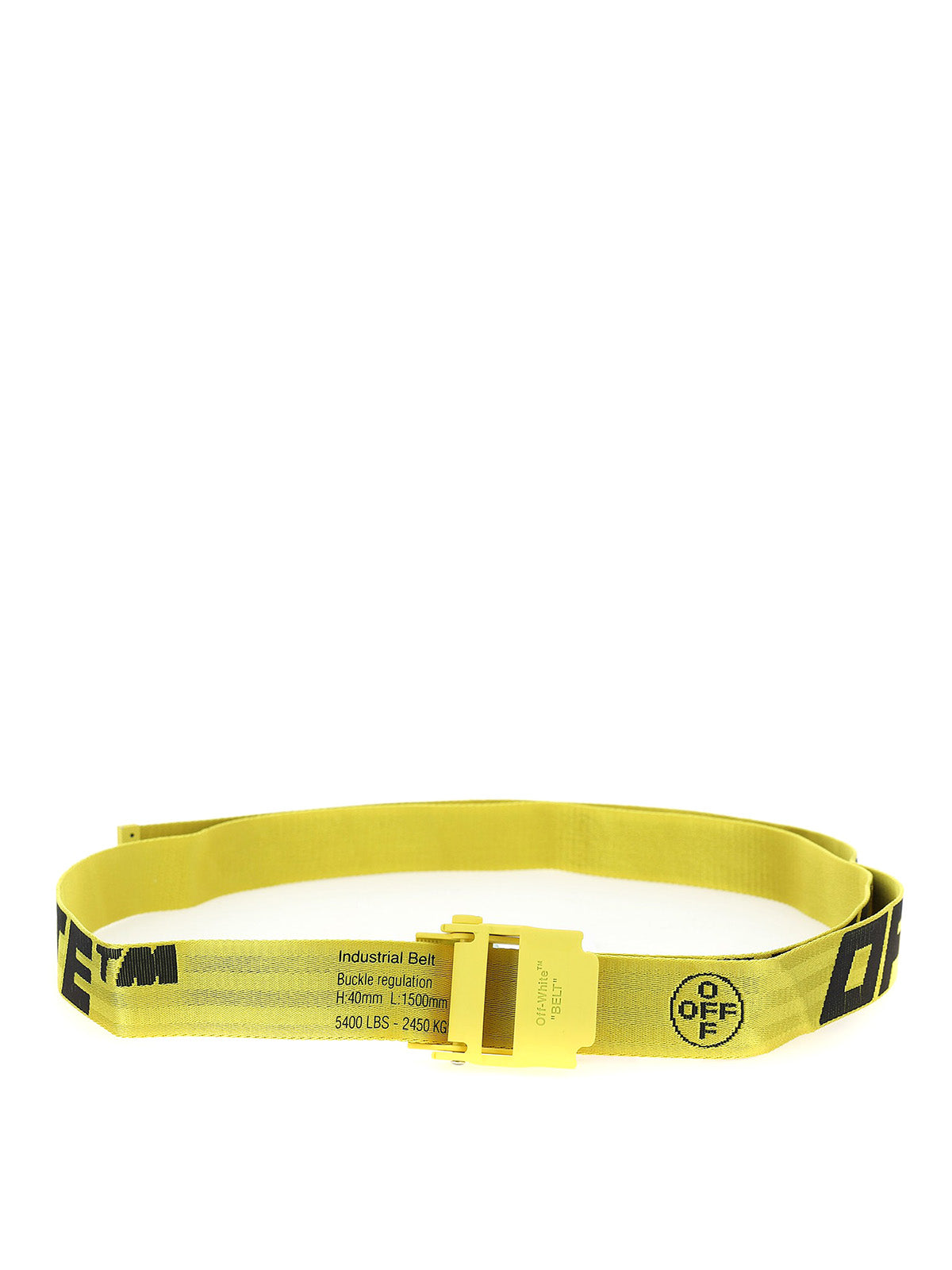 Off-White Yellow Industrial 2.0 Belt