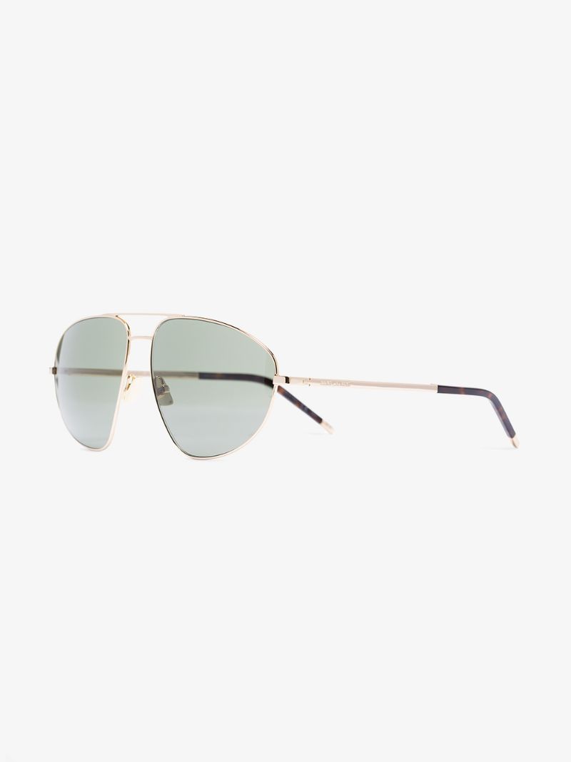 Yves Saint Laurent Acetate Aviator Sunglasses