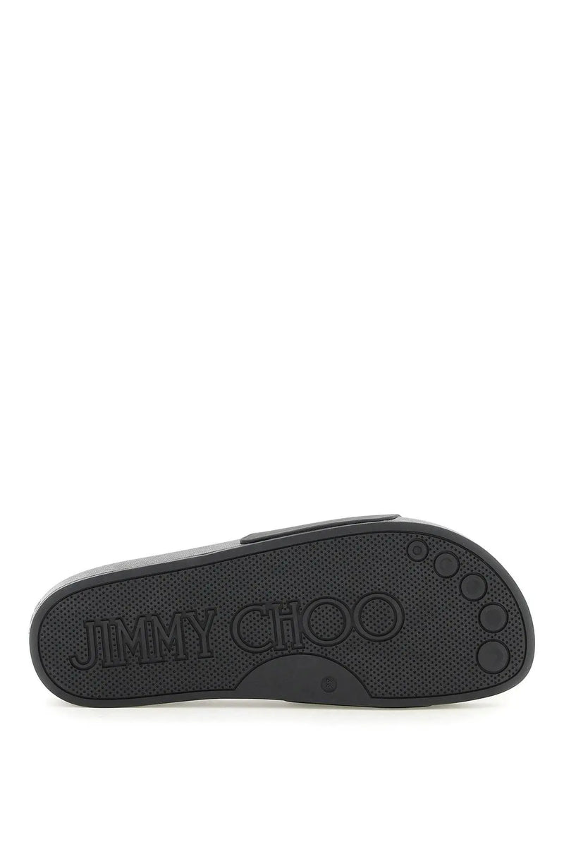 Jimmy Choo Port Rubber Slides
