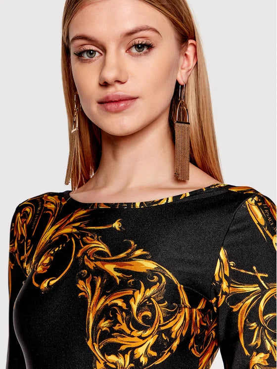 Versace Jeans Couture Regalia Bodysuit - Black