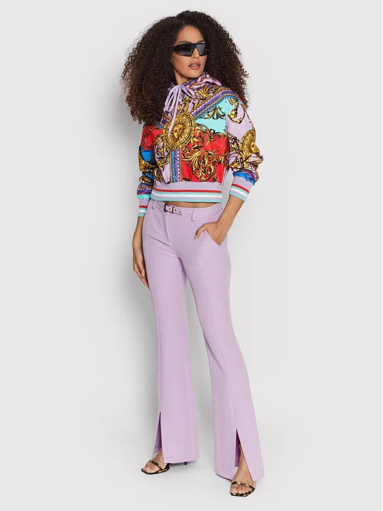 Versace Jeans Couture Multicolor Hoodie Sweatshirt